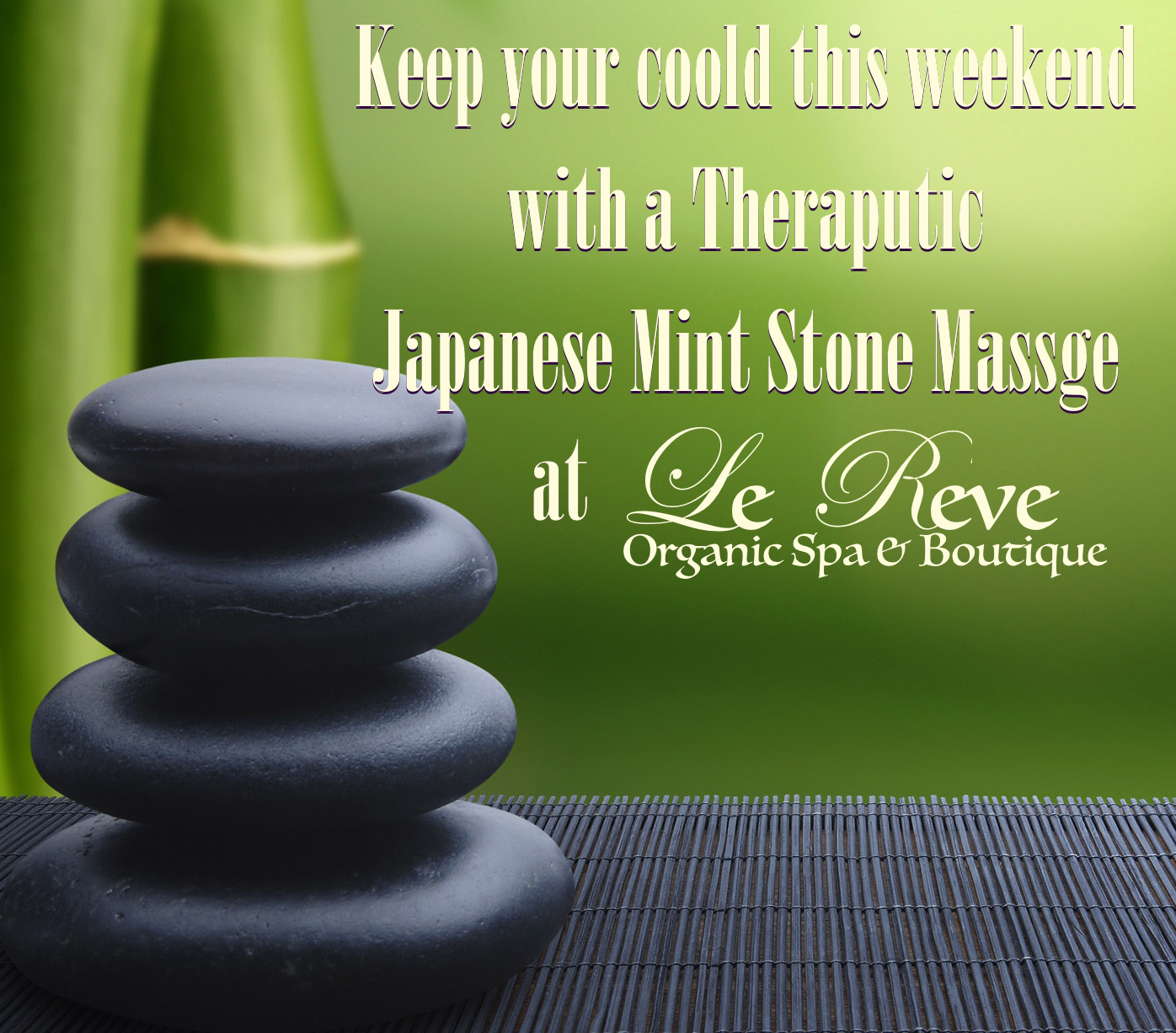 Japanese Mint Stone Massage Archives Le Reve Spa