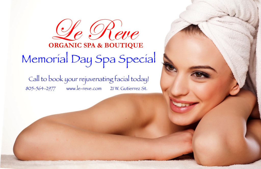 Memorial Day Facial Spa Special